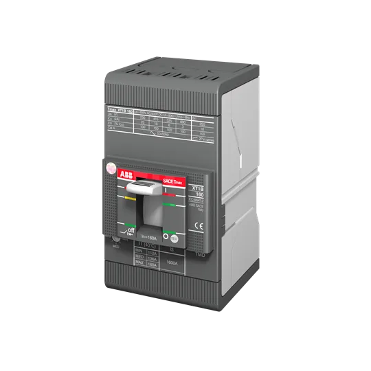 XT1N 160 - 125 A, 3 kutup, TMD (Termik Manyetik), Icu ~36 kA, Ui 690 V - Kompakt Şalter